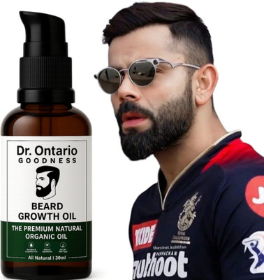 Ontario Goodness Dr. Ales Fast & Advanced Beard & Mustache Growth Oil for MenAX9441 Hair Oil(30 ml)
