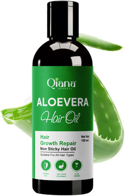 Qiana Aloe Vera Hair Oil – Daily Hair Conditioning Oil - Pack of 1 Hair Oil(100 ml)