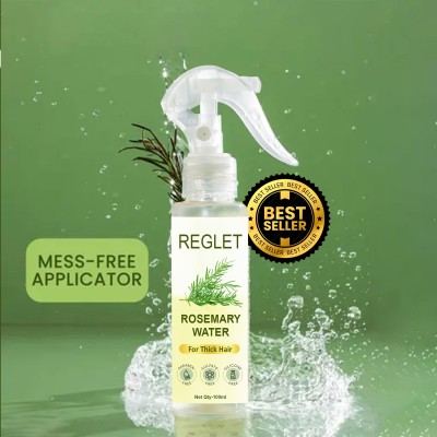 REGLET Herbal Rosemary water for Prevents Greying & Removing Lice Short Hair Spray Hair Oil(100 ml)