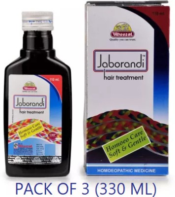 WHEEZAL Jaborandi Hair Treatment Oil (Pack of 3) Hair Oil(330 ml)