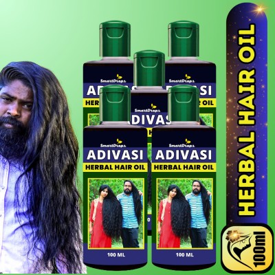 smartdrops Adivasi Hair Fall , Dandruff Remover, Hair Growth And Long Hair Oil(500 ml)