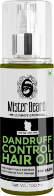 Mister Beard Dandruff Control Hair Oil 100ml Hair Oil(100 ml)