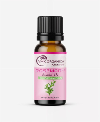 VMK ORGANICA Rosemary Essential Oil | Natural Aromatherapy Oil for Hair, Diffuser, Relaxation(15 ml)