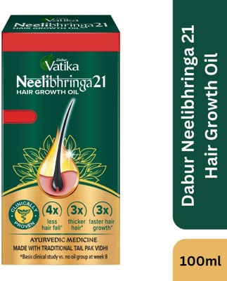 Dabur Vatika Neelibhringa 21 Hair Growth Oil Hair Oil(100 ml)