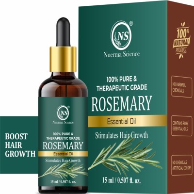 Nuerma Science Rosemary Essential Oil (Pure & Natural) For Hair Growth Hair Oil(15 ml)
