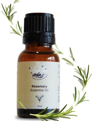 vriksha veda Pure Rosemary Essential Oil for Hair Growth, Hair Fall Control and Strengthen(15 ml)