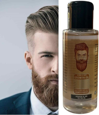 Amaryllis Natural Beard Growth With Advanced Formula Based  Hair Oil(60 ml)