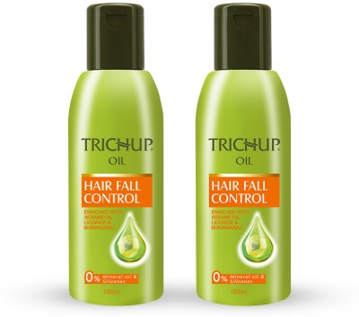 TRICHUP Hair Fall Control Herbal Hair Oil (100 Ml x Pack of 4) Hair Oil(400 ml)