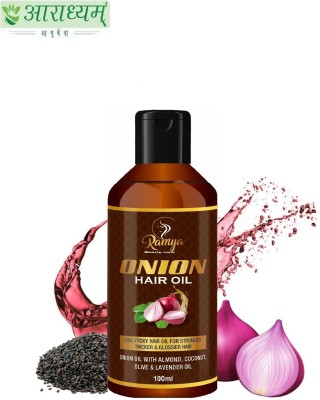AARADHYAM Onion Hair Oil Enrich with Vitamin E & Natural Actives for Hair Growth Hair Oil(100 ml)