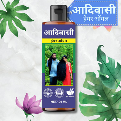 aadikesh Adibasi Hair Oil - Intensive Oil for Rebuilding and Strengthening Damaged Hair Hair Oil(100 ml)
