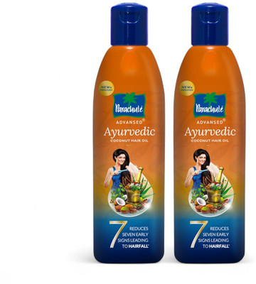 Parachute Advanced Ayurvedic Hair Oil 190ml - Pack Of 2 Hair Oil(380 ml)