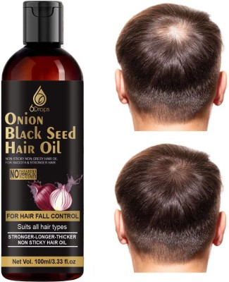 6Drops Onion Oil for Hair Regrowth & Hair Fall Control Oil With 16 Essential oils 100g Hair Oil(100 ml)