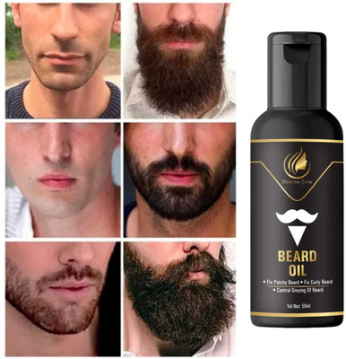 Lustrous Glow Beard Growth Booster 4X Fast Hair Oil(50 ml)