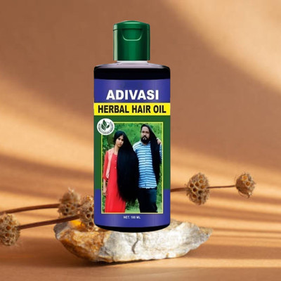 Adivasi Secrets Hair Oil with Natural Herbs and Essential Oils Hair Oil(100 ml)