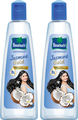 Parachute Advansed Jasmine Gold Coconut Hair Oil With Vitamin E For Rs. 306 @ 45 %
