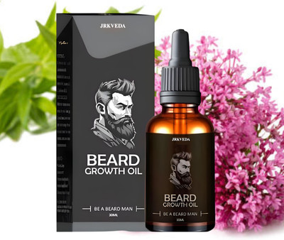 JRKVEDA Beard Thickening Oil for Men Who Struggle with Patchiness Hair Oil(30 ml)