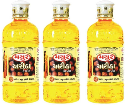 MAYUR Aritha 500 ML Pack Of -3 (500ml*3) Hair Oil(1500 ml)