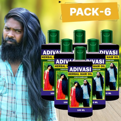 Adivasi BEST AYURVEDIC OIL FOR ANTI DANDRUFF/ANTI HAIR FALL Hair Oil(600 ml)