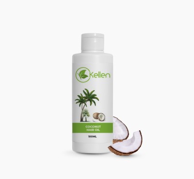 Kellen Cold Pressed Coconut Oil For Hair Hair Oil(100 ml)