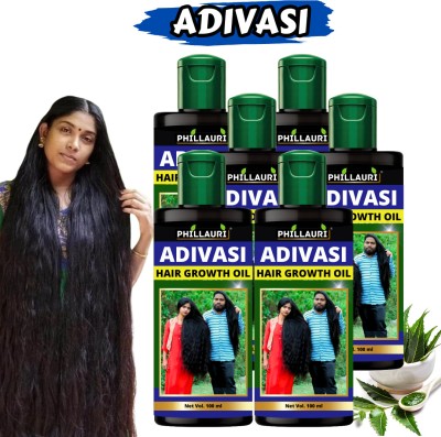 Phillauri Adivasi herbal oil for damage repair, anti hair fall, long hair Hair Oil(600 ml)