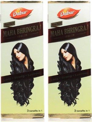 Dabur MAHA BHRINGRAJ HAIR OIL 300ML pack of 2 Hair Oil(300 g)