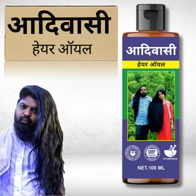 aadikesh Adibasi Hair Oil Anti-Hair Fall and Scalp Cooling Formula Hair Oil(100 ml)