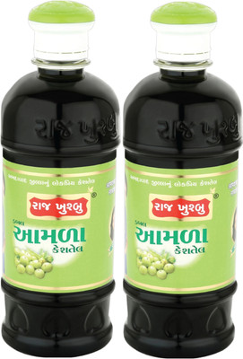 RAJ KHUSHBU Amla Hair Oil-Pack 2 FOR All Type of Hair Problem Herbal Growth  Hair Oil(1000 ml)
