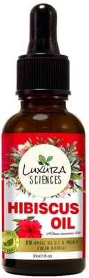 LUXURA SCIENCES Organic HIBISCUS OIL 30 ML Hair Oil(30 ml)