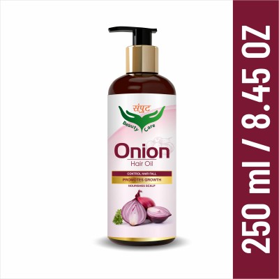 SAMPUT Onion Hair Oil For Hair Growth With Onion & Redensyl For Hair Fall Control 250ml Hair Oil(250 ml)