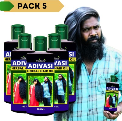 Phillauri Adivasi Natural Jadibuti Hair Oil For Hair Growth  Hair Oil(500 ml)