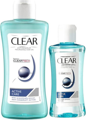 Clear Anti dandruff hair oil 150ml+75ml Hair Oil(225 ml)