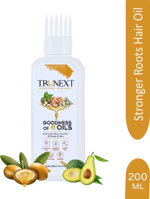 TRUNEXT Goodness Of 11 For Complete Nourishment Of Scalp And Hair Oil(200 ml)