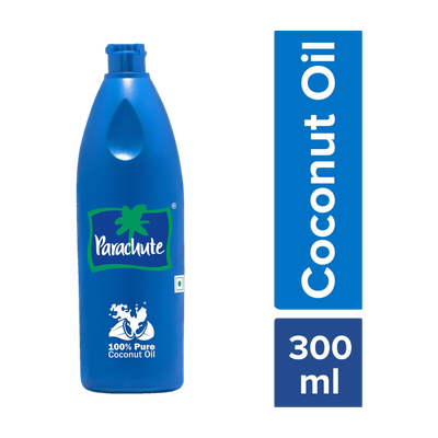 Parachute 100% Pure Coconut Hair Oil (thengai ennai) Hair Oil(300 ml)