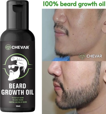 Chevar beard oil Beard growth oil for men, Hair growth oil for men faster beard growth Hair Oil(50 ml)