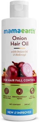 Mamaearth Onion Redensyl for Fall Control Hair Oil(200 ml)
