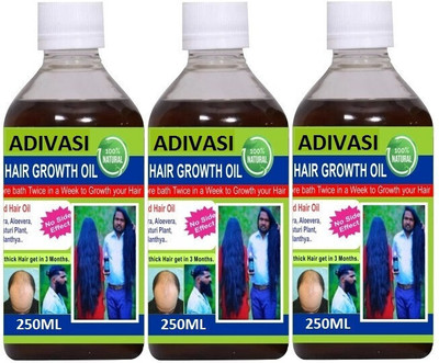 Adivasi Silky Drop for Root LusterHair Oil 100ML Hair Oil(100 ml)