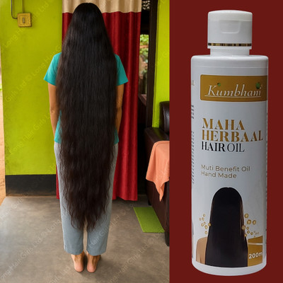 Kumbhani Amla & Mulethi Herbal hair Oil for men & women| Promotes Hair Growth Hair Oil(200 ml)