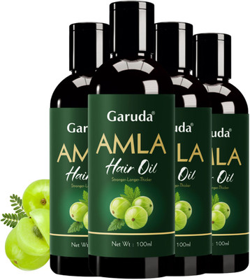 Garuda Amla Hair Oil – For Softer, Smoother, Stronger Hair - Pack of 4 Hair Oil(100 ml)