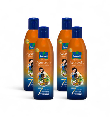 Parachute Advanced Ayurvedic Hair Oil 190ml - Pack Of 4 Hair Oil(760 ml)