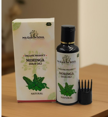 MA EARTH SOUL Ayurvedic, Moringa  Hair Oil(100 ml)