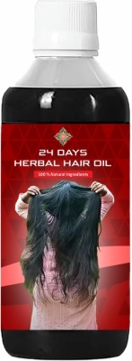 24 DAYS Rosemary Infused Hair Oil for Strength, Growth, and Natural Shine Hair Oil(200 ml)