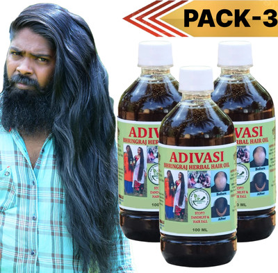 Adivasi NEELGIRI HERBAL HAIR OIL FOR ALL HAIR PROBLEM SOLUTION  Hair Oil(300 ml)