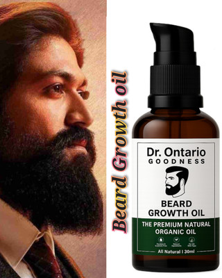 Ontario Advanced Beard Growth Oil With Argan Oil For Thicker And Healthier Hair OilAX11 Hair Oil(30 ml)
