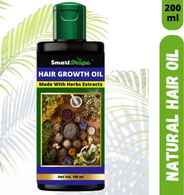 smartdrops Herbal Premium quality hair oil for hair Regrowth Hair Oil(100 ml)