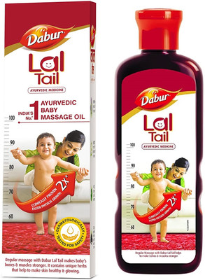 Dabur Baby Massage Oil Ayurvedic Medicine Lal Tail(200 ml)