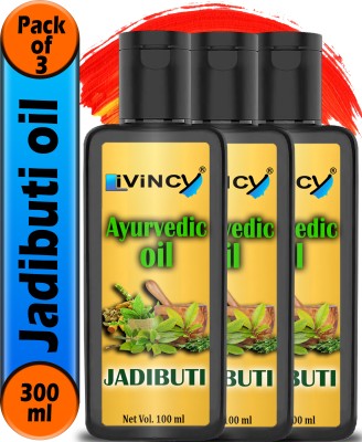 Livincy ayurvedic hair oil with Natural Jadibuti fast hair growth oil Hair Oil(300 ml)