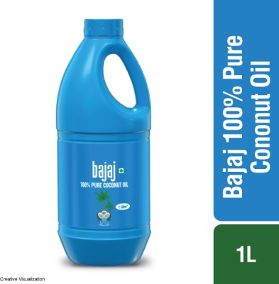 BAJAJ 100% Pure Coconut Oil 1 litre Hair Oil(1 L)