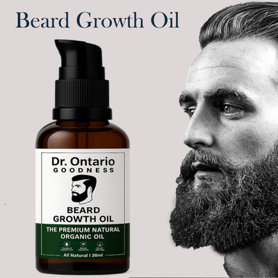 Ontario Advanced Beard Growth Oil With Argan Oil For Thicker And Healthier Hair OilAX37 Hair Oil(30 ml)
