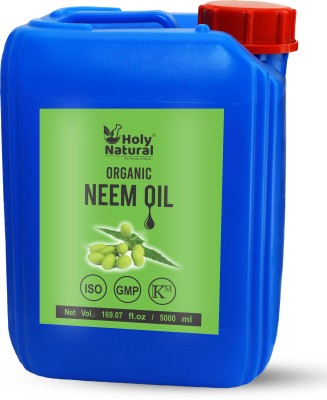 Holy Natural Organic Neem Oil (5000 ML) Hair Oil(5000 ml)