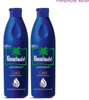 Parachute Advansed Gold Coconut Hair Oil Essential Nutrients for Hair Growth Hair Oil(800 ml)